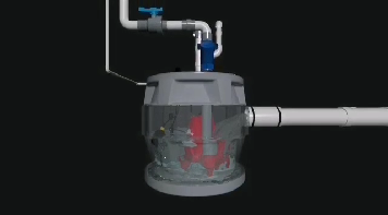 污水提升泵汽蚀现象产生的原因